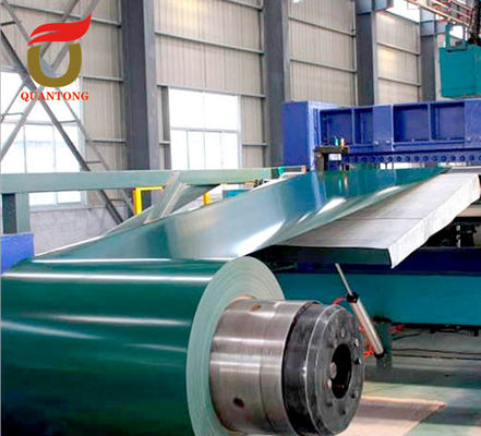 Zero Spangle Surface Structure Color Coated Steel Coil With 1000-1500mm Outer Diameter